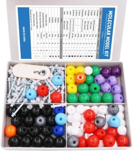 - Kit Modello Molecolare per Chimica Organica E Inorganica, Modello Molecolare, - Foto 1 di 12