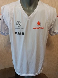 Vodafone McLaren Mercedes Alonso shirt (Size M) - Picture 1 of 10