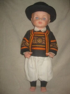 Poupée Folklorique Baigneur Petitcollin Breton 52cm - Imagen 1 de 7