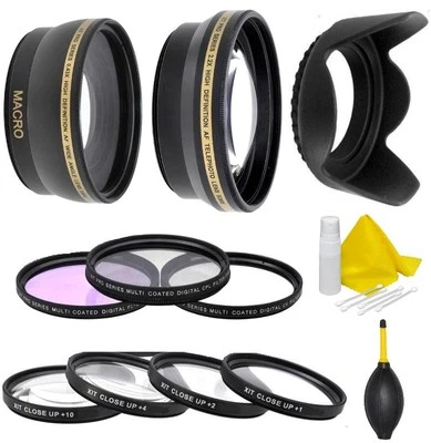 Camera Lens Filter & Accessory Kit For Canon EOS M200 W/ 15-45mm - Image 1 of 4