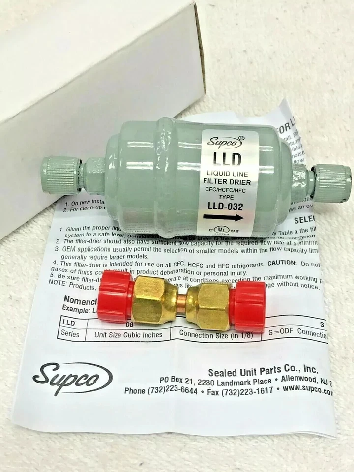 FROSTY-FREEZE Recycle Refrigerant Recovery Unit PRE-FILTER EKO32, Swivel Female Adapter