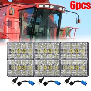 For Case IH Header Cab Light LED Kit 320,420, 625, 2155, 2555 etc Full cab Kit - Picture 1 of 8