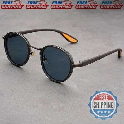 Gafas Sol Diseño Vintage Outdoor Unisex Plástico Titanio Frame UV400 Viaje Pesca - Image 1 of 4