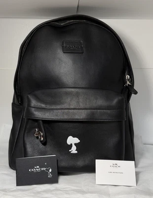 Mochila Coach X Peanuts 75 aniversario Snoopy Campus edición limitada nueva sin etiquetas Foto 1 de 4
