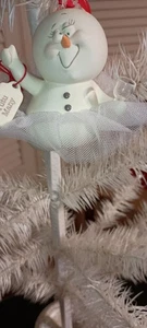 SCHNEEPIONEN SAMMLUNG VON KRISTI JENSEN PIERRO ORNAMENT - TUTU VIELE - NEU - Bild 1 von 5