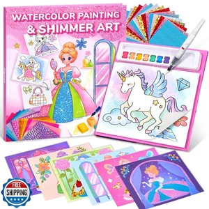 Pintura JoyCat con libros para colorear al agua, actividad artística y artesanal, princesa nº M - Imagen 1 de 5