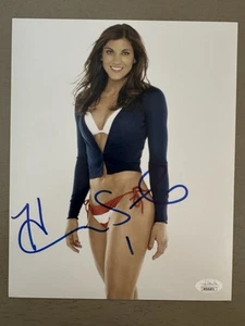 Hope Solo Signed 8 x 10 Photo US Women's Olympic Gold Medalist Soccer JSA - Picture 1 of 4