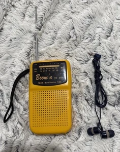 VINTAGE - Boom’n The Box Portable Mini FM/AM 2 Band Receiver F-822 - Bild 1 von 7