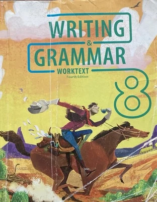 BJU Press Writing and Grammar 8 Student Worktext (4th edition) - Image 1 of 4