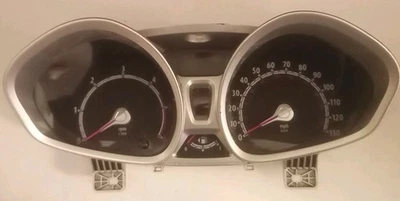 2012 FORD FIESTA Mk7 1.6L Diesel 5 Speed Manual Speedometer Speedo Clocks - Image 1 of 4