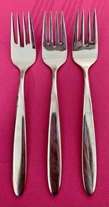 SALE WMF SYDNEY Pattern Glossy 18/10 Stainless SALAD FORKS 6-7/8” Set of 3 Korea - Picture 1 of 4