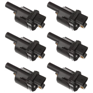 SET-SIUF742-6 Set of 6 Ignition Coils for Chevy Chevrolet Silverado 1500 Truck - Picture 1 of 7