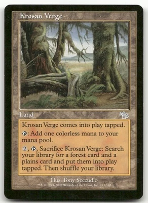 Krosan Verge #141 (MP) Judgment JUD Magic MTG - Image 1 of 2