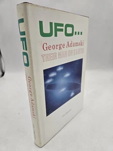 UFO George Adamski Their Man on Earth (Limited Edition) HTF - Picture 1 of 8