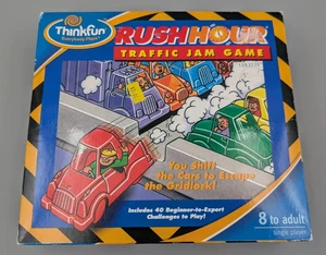 1996 Binary Arts Thinkfun RUSH HOUR Traffic Jam Logic Game - Complete - Picture 1 of 3