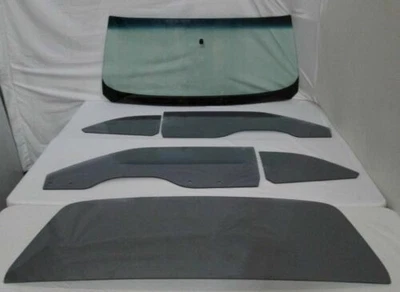 Vidrio 1970 1971 Ford Torino Fairlane 2 puertas techo rígido parabrisas puerta cuarto trasero YT Foto 1 de 4