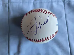 TOM CRUISE FIRMATO OML BASEBALL DC/COA TOPGUN SUPER RARO - Foto 1 di 2