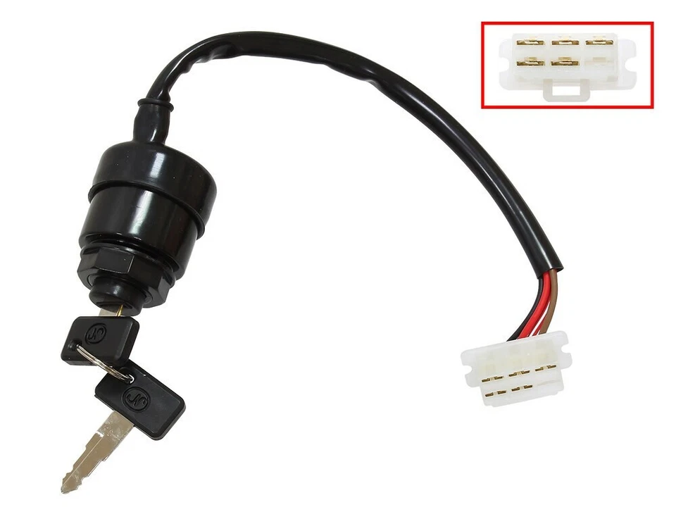 雅马哈 Venture GT,1992 - 1993,点火开关 - 8K1-82510-20-00 — 第 1/1 张图片