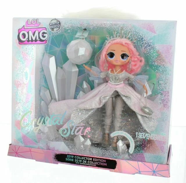 LOL Surprise OMG Crystal Star 2019 Collector Edition Doll Winter Disco in Hand