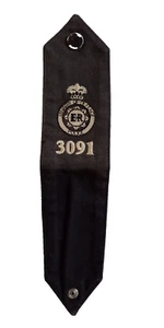 Charretera deslizante de rango de policía del Ministerio de Defensa británico MOD 3091 QC EIIR de colección - Imagen 1 de 8