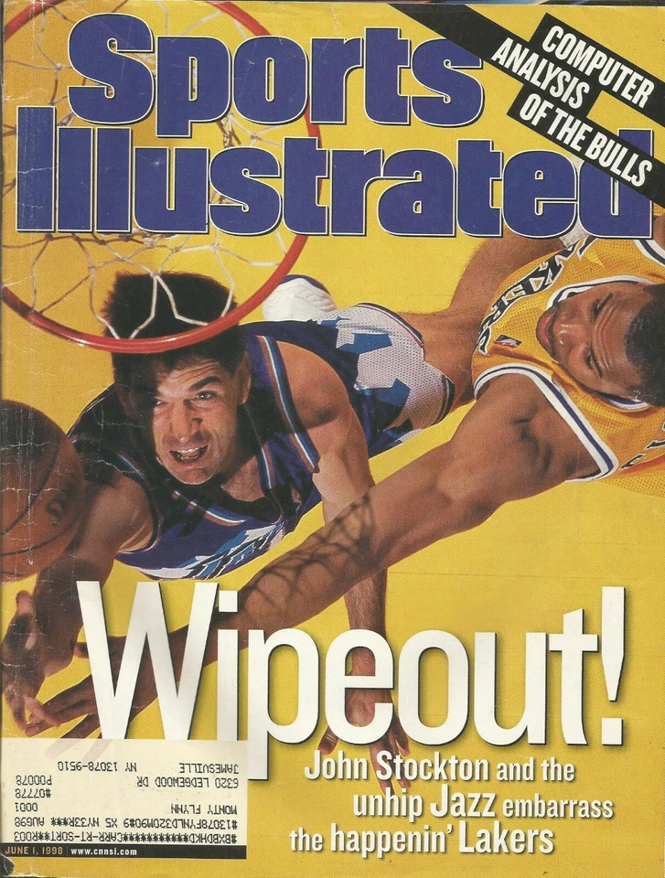 JUNIO 1999 DEPORTES ILUSTRADOS UTAH JAZZ JOHN STOCKTON PACERS REGGIE MILLER TIGHE Foto 1 de 1