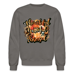Thankful Grateful Blessed Sweatshirt - Picture 1 of 45