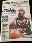 L'Equipe Journal 4/08/1994; Championnat du monde de Basket; Dream Team/ O'Neal