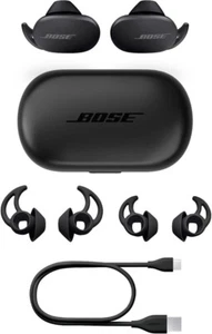 Bose QuietComfort Noise Cancelling Earbuds-Bluetooth Wireless Earphones, Black - Picture 1 of 10