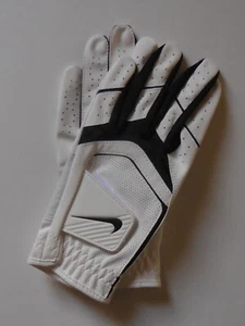 Nike Dura Fell VIII Golfhandschuh Jugend Junior weiß/schwarz Medium ein Paar - Bild 1 von 6