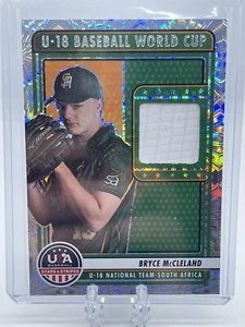 Bryce McCleland 2023 Panini USA Stars & Stripes Fireworks U18-BM Rookie Relic RC - Picture 1 of 3