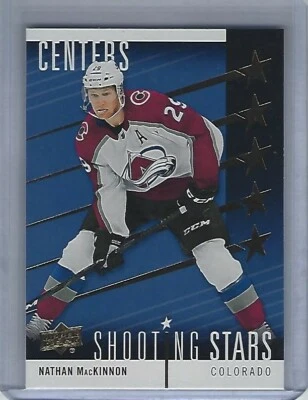 2019-20 Upper Deck Shooting Stars Centers #SSC-5 Nathan MacKinnon - Image 1 of 2