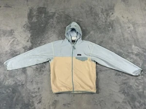 PATAGONIA MICRO D SNAP T GIRLS JACKET EXTRA LARGE (14) BLUE FULL ZIP FLEECE - Picture 1 of 10