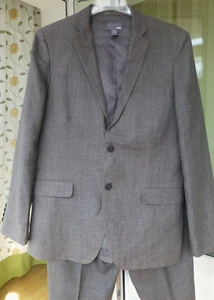 H&M Herrenanzug modern aus 100% Leinen GR. 42 in Farbe Taub sehr guter Zustand - Bild 1 von 11