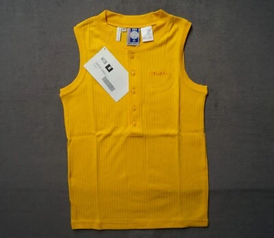 [11637] Lotto Vintage Women's Top Canotta Tennis Size M in Orange - Image 1 of 4