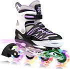 2PM Sports Cytia Inline Roller Skates, Girls Large-Youth (3-6), Purple, New S1