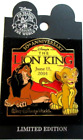WDW - Disney&#39;s The Lion King 10th Anniversary (3D), LE 2000