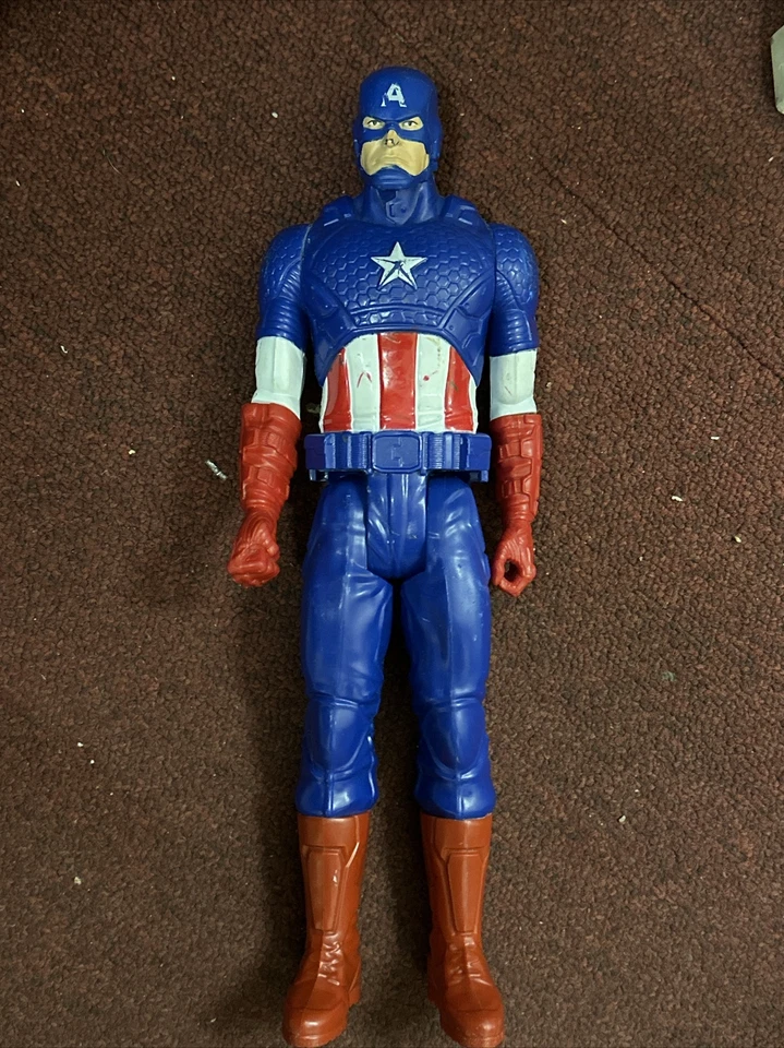 Figurita Capitán América Altura 30 CM Hasbro Año 2014 Marvel - Imagen 1 de 1