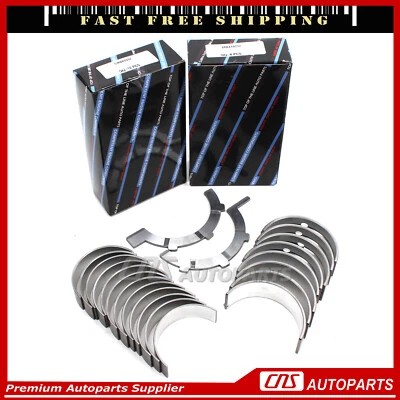 0.25mm = 0.010 Main Rod Bearing For 02-10 Dodge Dakota Durango Jeep Liberty 3.7L - Image 1 of 3