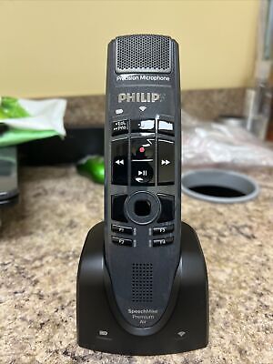 Philips LFH-3500 SpeechMike Premium Push Button USB Dictation Microphone TESTED • 52$
