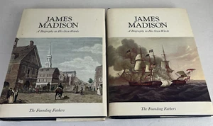 James Madison A Biography in His Own Words Hardcover Vol 1 & 2 Newsweek 1972 - Picture 1 of 11