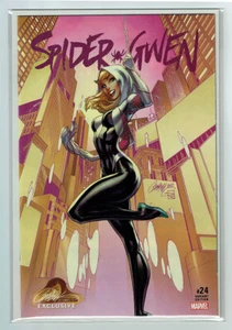 SPIDER-GWEN #24 J SCOTT CAMPBELL A EXCLUSIVE 1ST GWENOM NM MARVEL VENOM - Picture 1 of 1