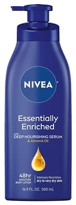 NIVEA Essentially Enriched Body Lotion Dry to Very Dry Skin, 16.9 Fl Oz - Picture 1 of 5