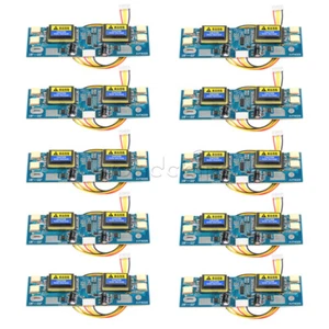 10PCS Universal CCFL Inverter LCD Monitor 4Lamp 10-30V For 15-22" Widescreen New - Picture 1 of 12
