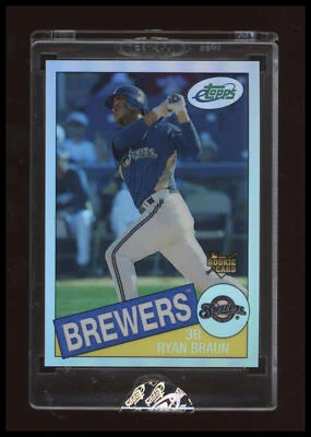2007 Topps eTopps #39 Ryan Braun #/999 Rooie RC - Image 1 of 2