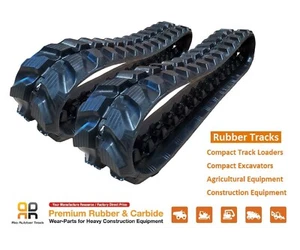 2 Rubber Track 180x72x37 fits Kobelco Z11 SK007-1 EXCAVATOR - Picture 1 of 3