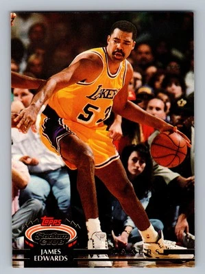 1992-93 Stadium Club #227 James Edwards Members Only - Image 1 of 2