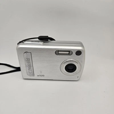Polaroid A520 5.1 MP Digital Camera - Silver. For Parts/Not Working  - Image 1 of 4