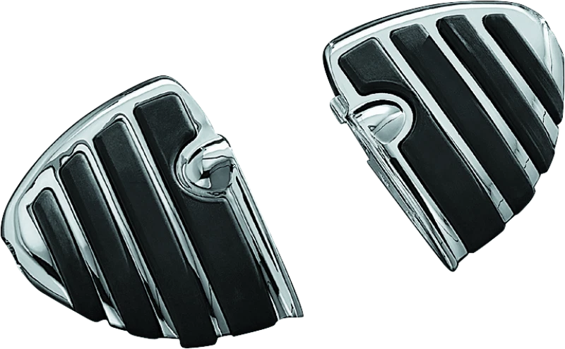 Mini placas Kuryakyn ISO asa sem adaptador de montagem macho cromado - Imagem 1 de 1