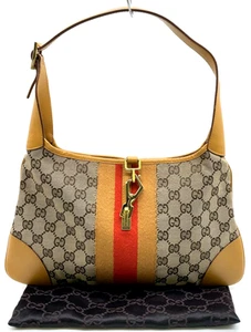 Auth Gucci Kandinsky GG Canvas Leather 001.4057 One Shoulder Bag W/D NS061571 - Picture 1 of 17
