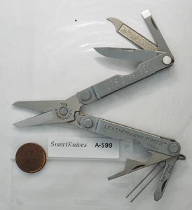Leatherman Micra- used, excellent w name  #A599 - Picture 1 of 6